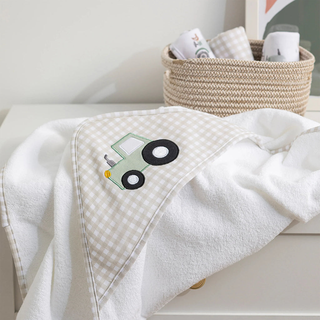 Living Textiles Organic Hooded Towel - Assorted
