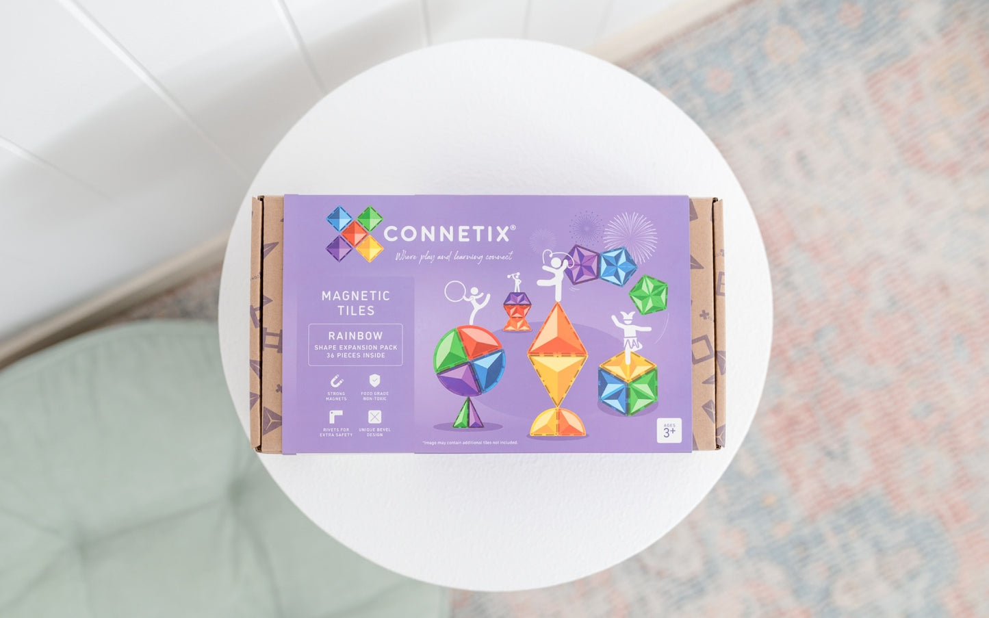 Connetix Rainbow Shape Expansion Pack 36pc