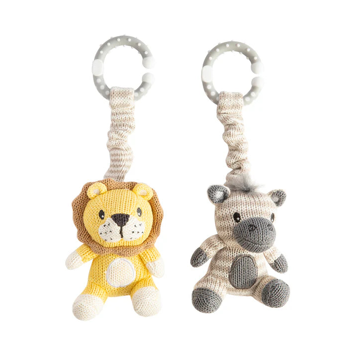 Living Textiles 2pk Stroller Toy - Assorted