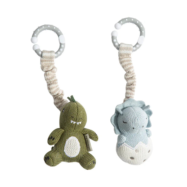 Living Textiles 2pk Stroller Toy - Assorted
