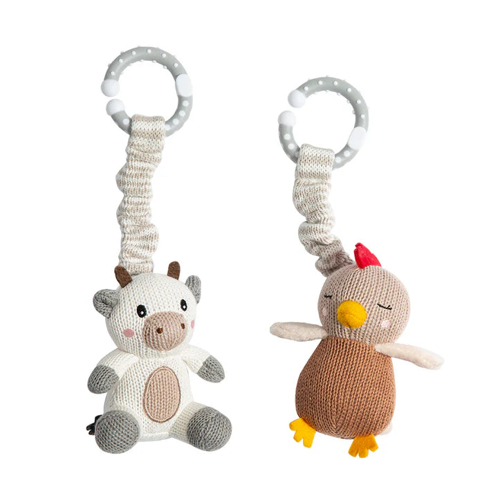 Living Textiles 2pk Stroller Toy - Assorted