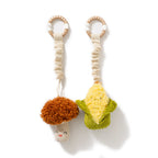 Living Textiles 2pk Stroller Toy - Assorted