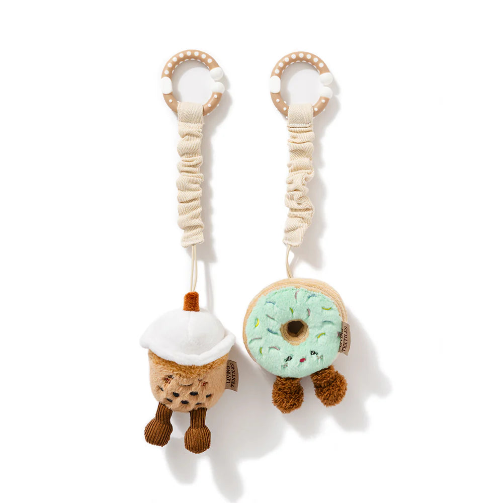 Living Textiles 2pk Stroller Toy - Assorted