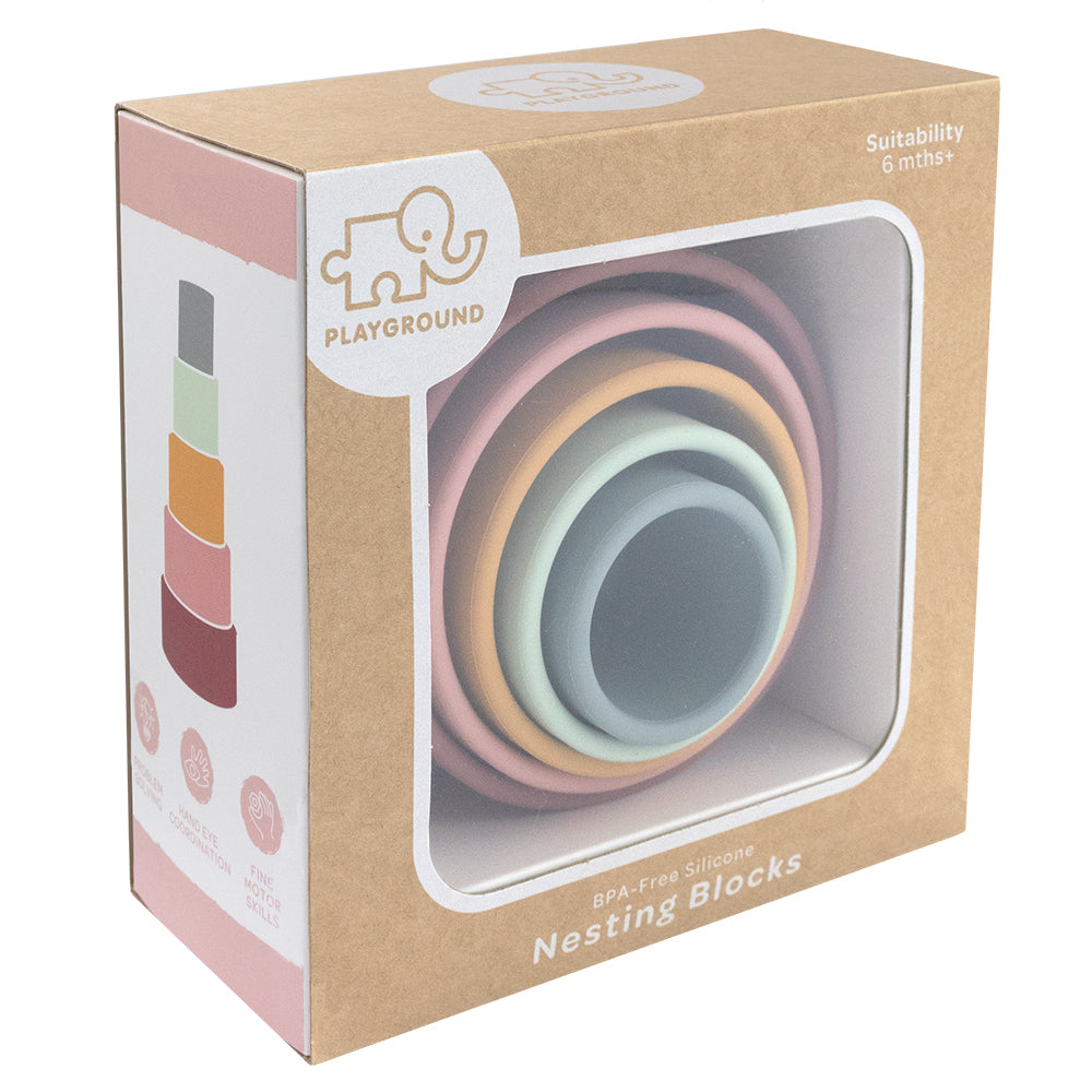 Playground Silicone Nesting Blocks Assortment