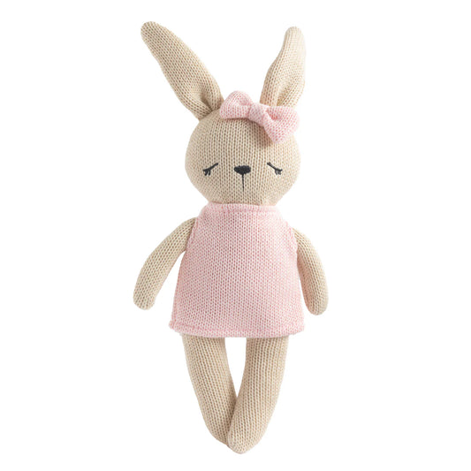 Living Textiles Knitted Animal Toy- Assorted