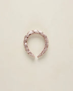 Noralee Metallic Braided Headband || Bubblegum