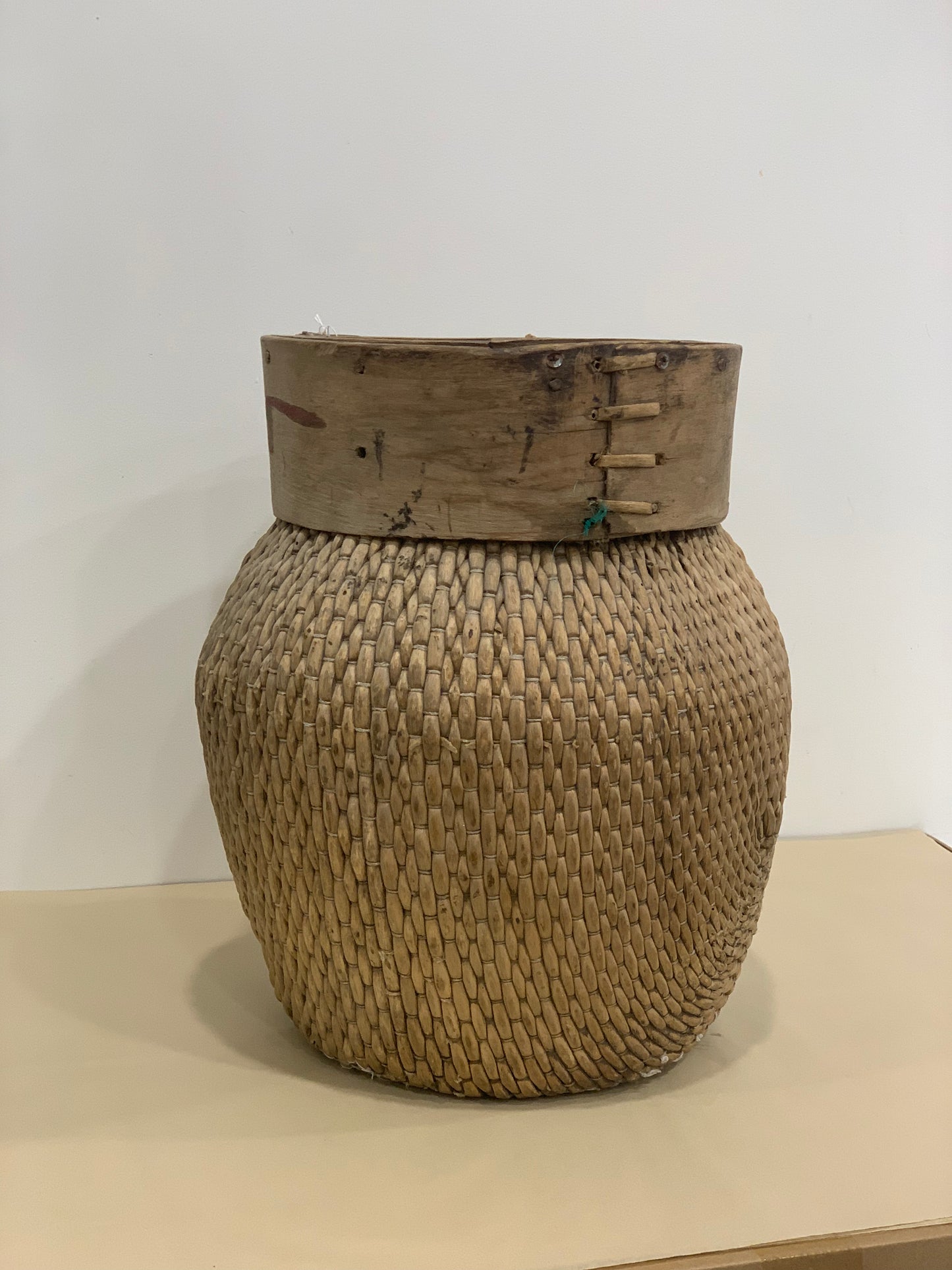 Woven River Basket Vase