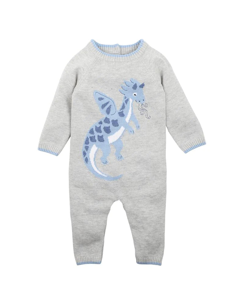 Bebe Dragon Knitted Romper