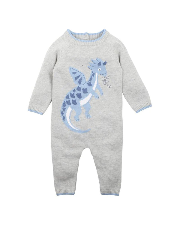 Bebe Dragon Knitted Romper