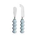 Madras Link Scallop Blue Cheese Knife Set 2