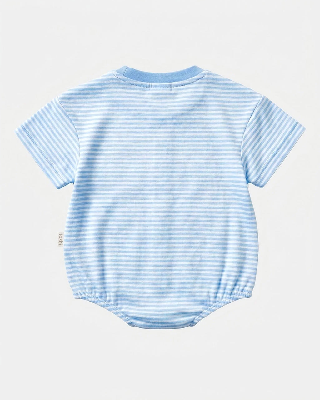Toshi Mini Stripe Bubble Short Sleeve Onesie