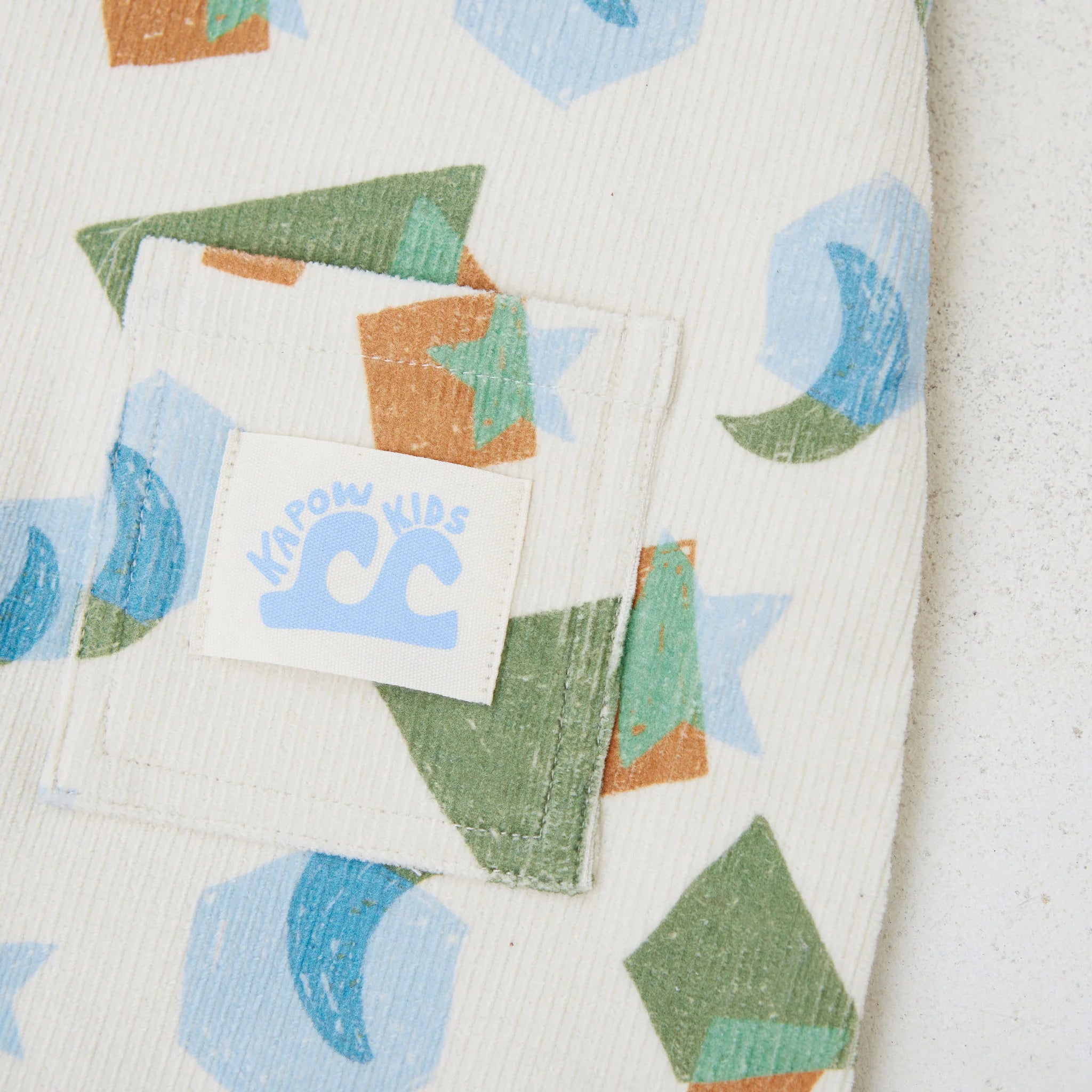 Kapow Kids Sound & Colour Corduroy Overalls