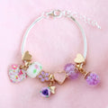 Lauren Hinkley Petite Fleur Violette Charm Bracelet