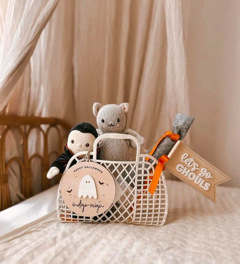 Sun Jellies Mini Retro Basket Jelly Bag