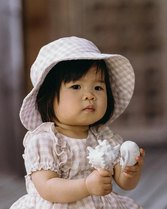 Bebe Morgan Gingham Sunhat