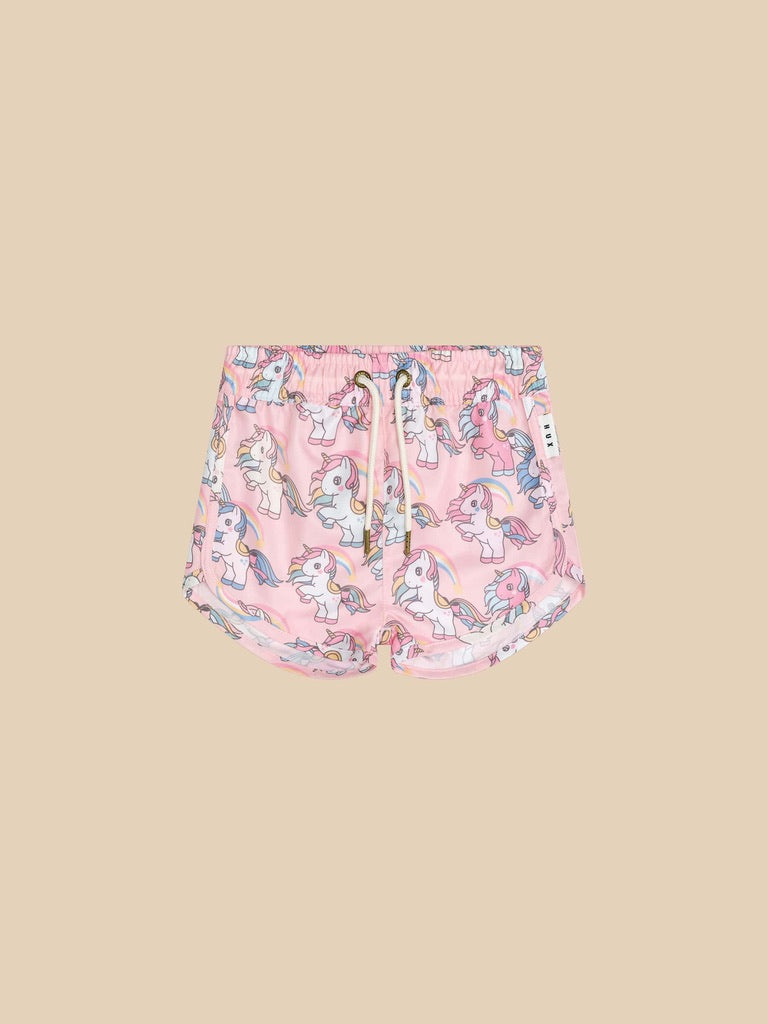 Huxbaby Rainbow Unicorn Swim Short