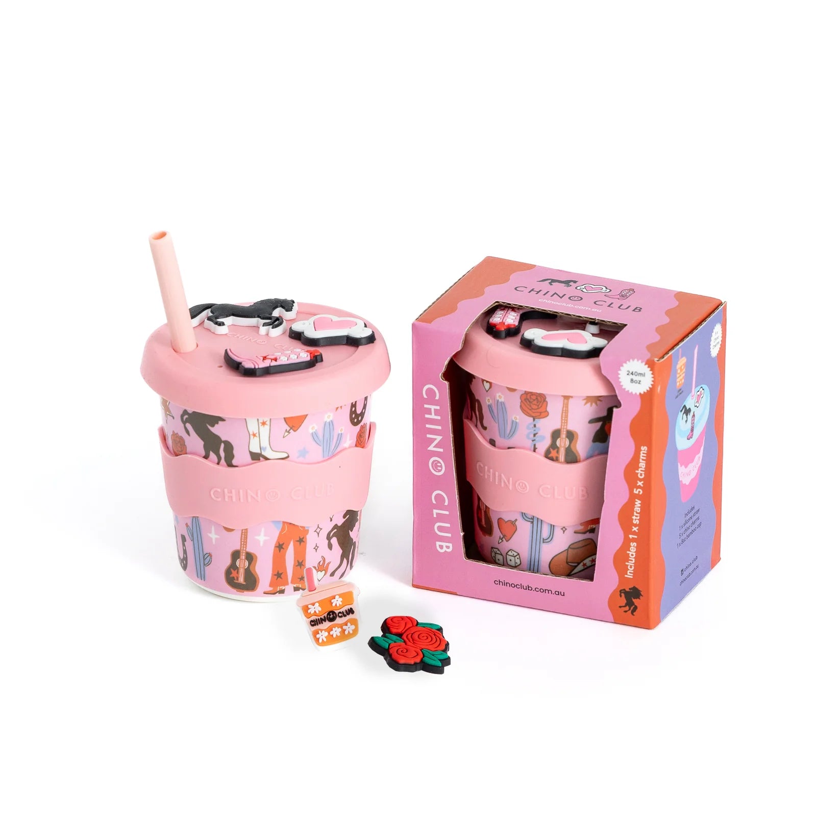 Chino Club Cowgirl Chino Charm Cup 8oz