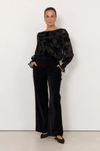 Adorne Nisha Velvet Pant