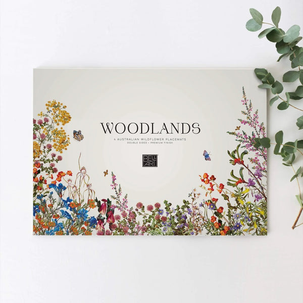 Bell Art Dining Placemats Woodlands