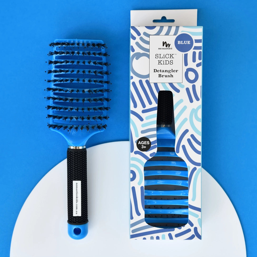 No Nasties Slick Kids Detangler Kids Hair Brush