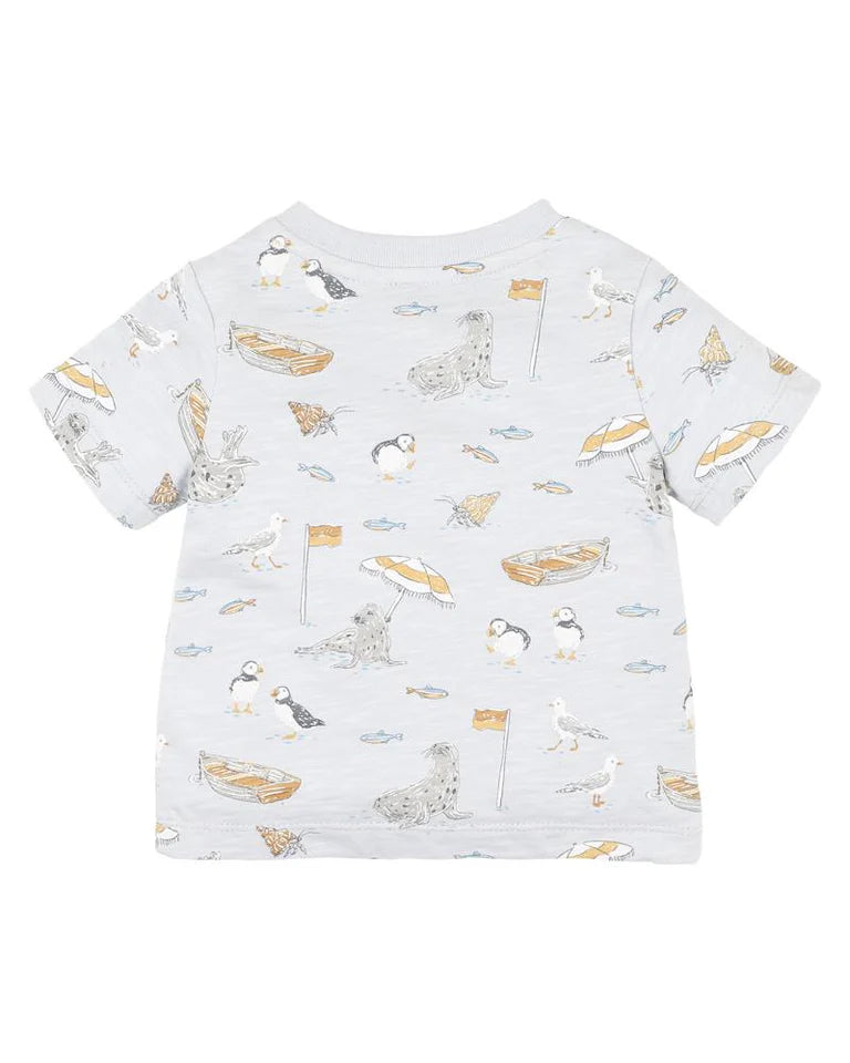 Fox & Finch Puffin Print Tee