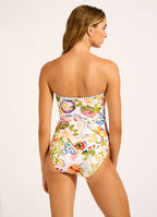 Seafolly Riviera Coast Bandeau One Piece Swimsuit
