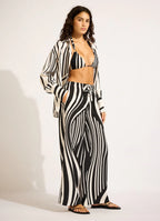 Seafolly Coastline Drawcord Wide Leg Pant