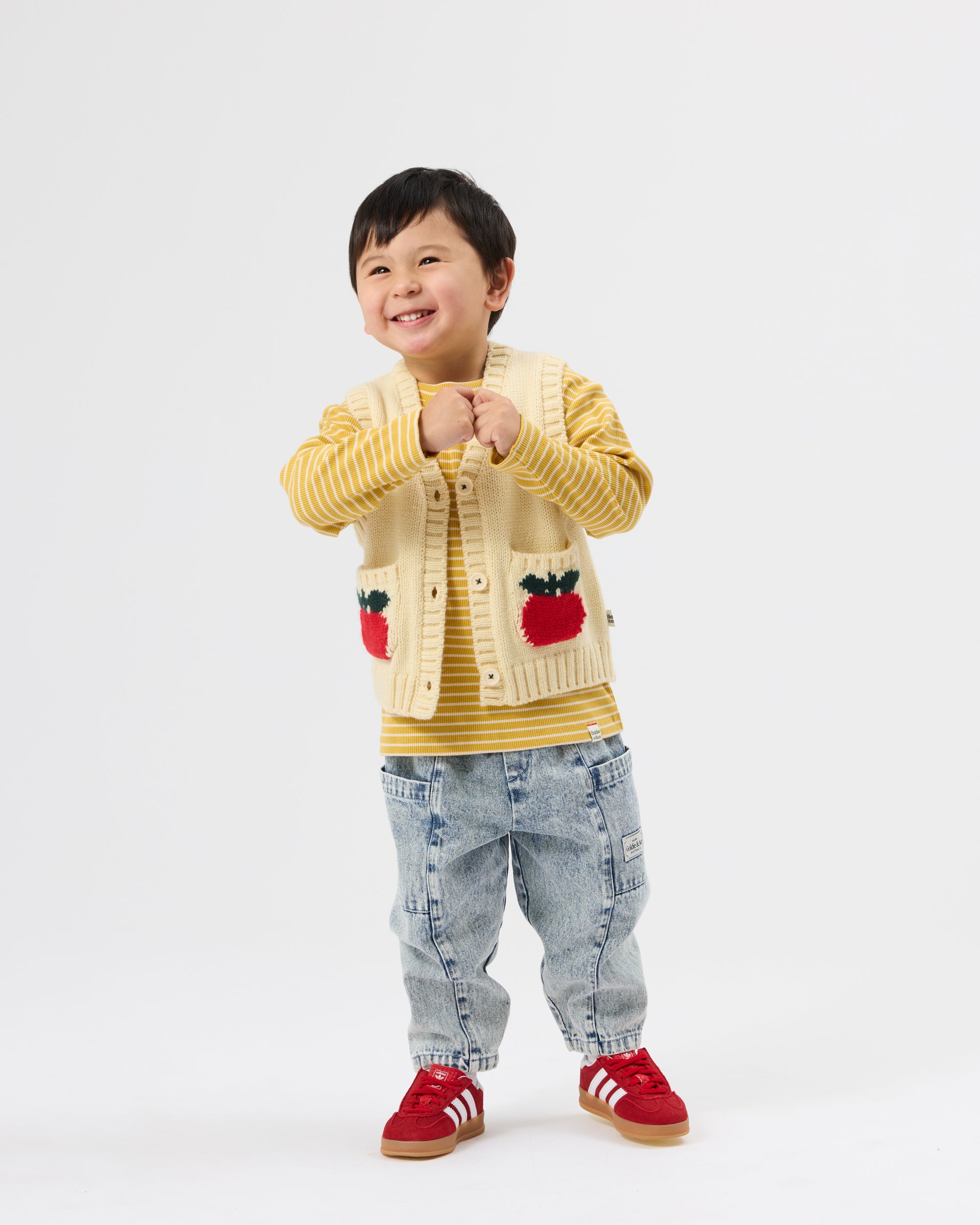 Goldie + Ace Kit Denim Pocket Pant Light Denim