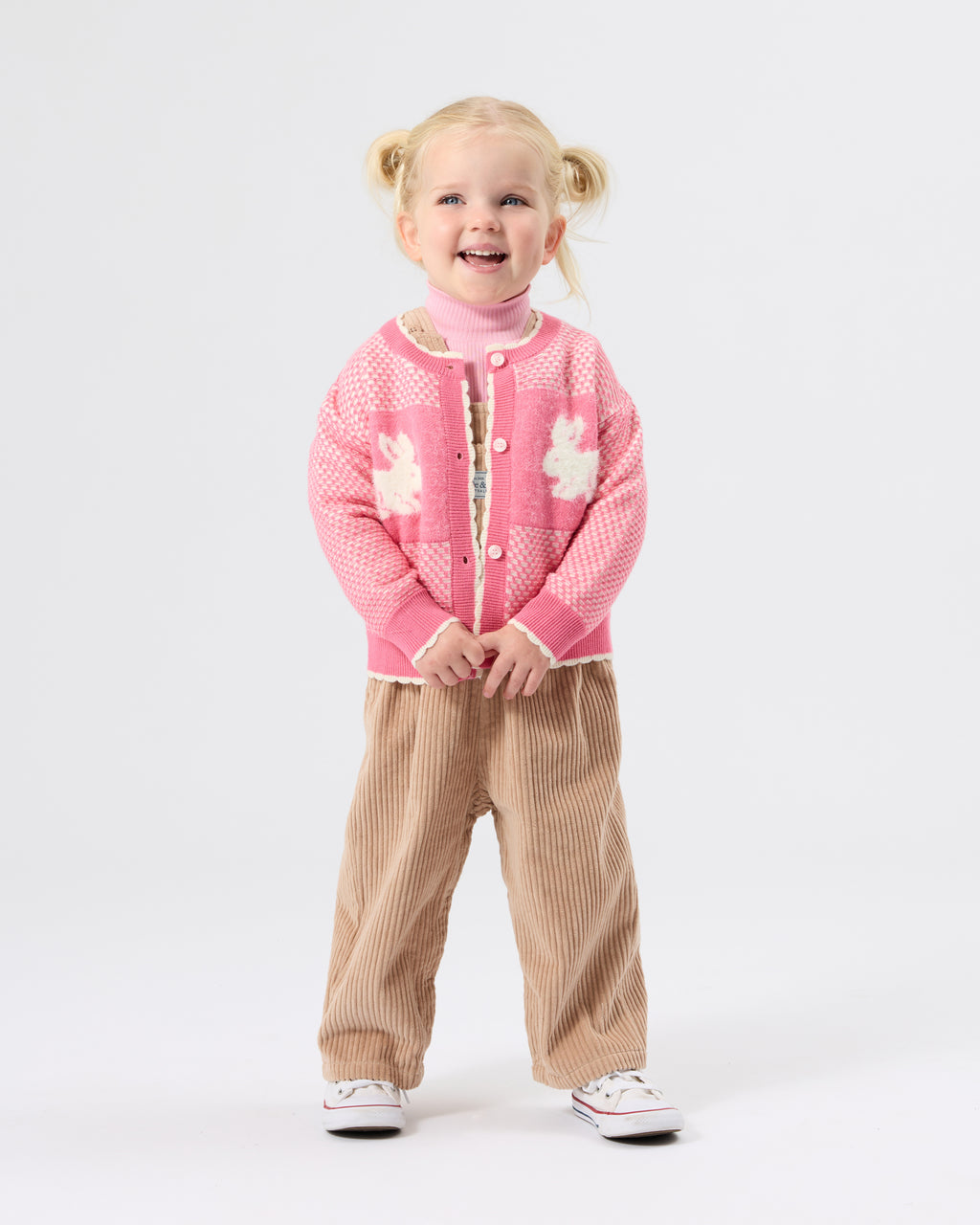 Goldie + Ace Sammy Corduroy Overall Tan