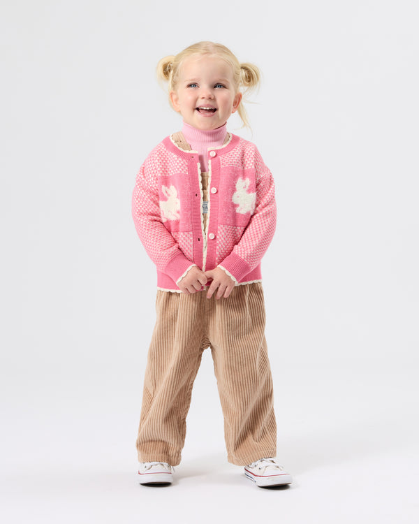 Goldie + Ace Bunny Knit Cardigan