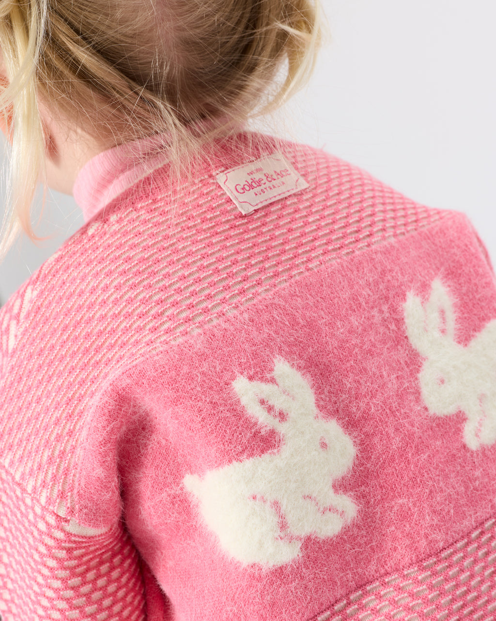 Goldie + Ace Bunny Knit Cardigan