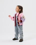 Goldie + Ace Colour Block Knit Cardigan