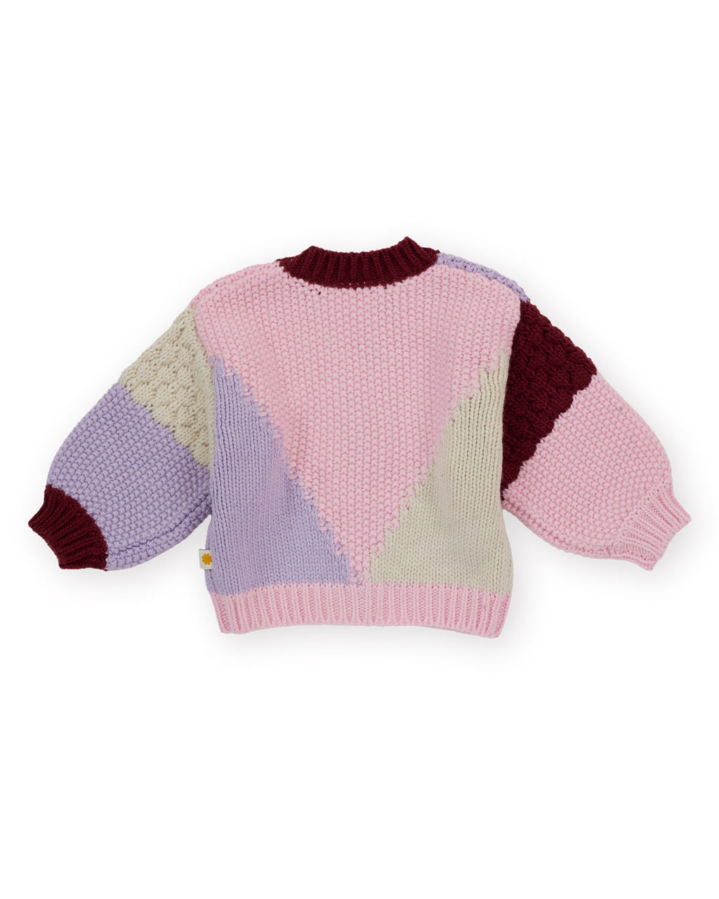Goldie + Ace Colour Block Knit Cardigan