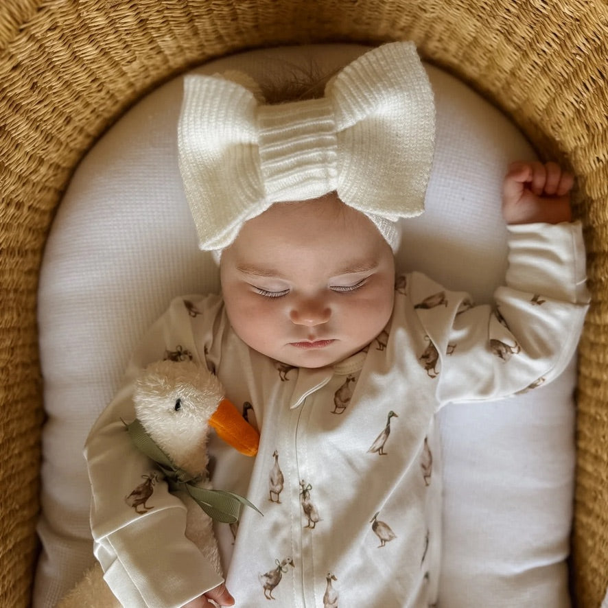 Fledge & Thread Duck Zip Onesie