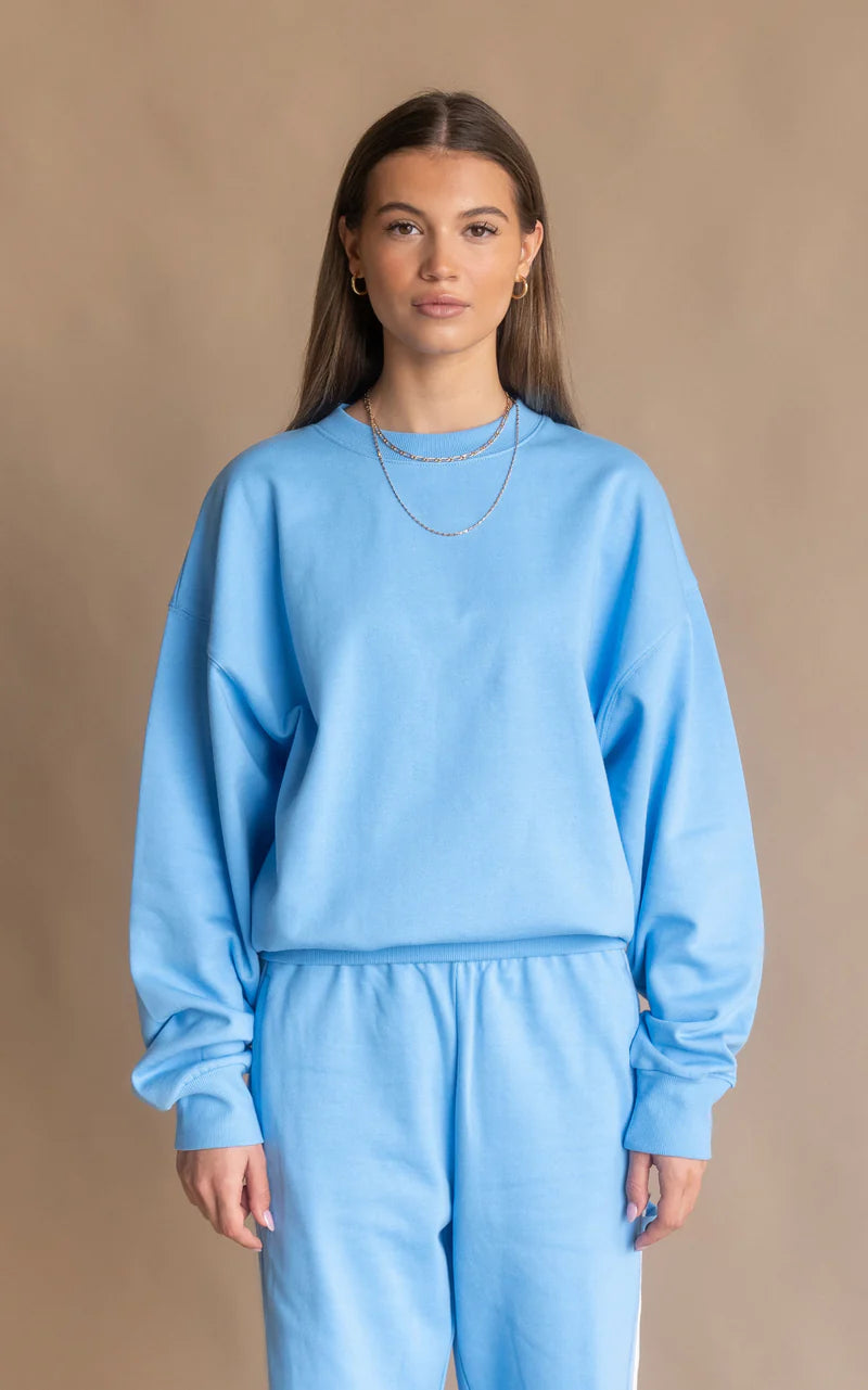 Araminta James Saint Tropez Sweatshirt Periwinkle