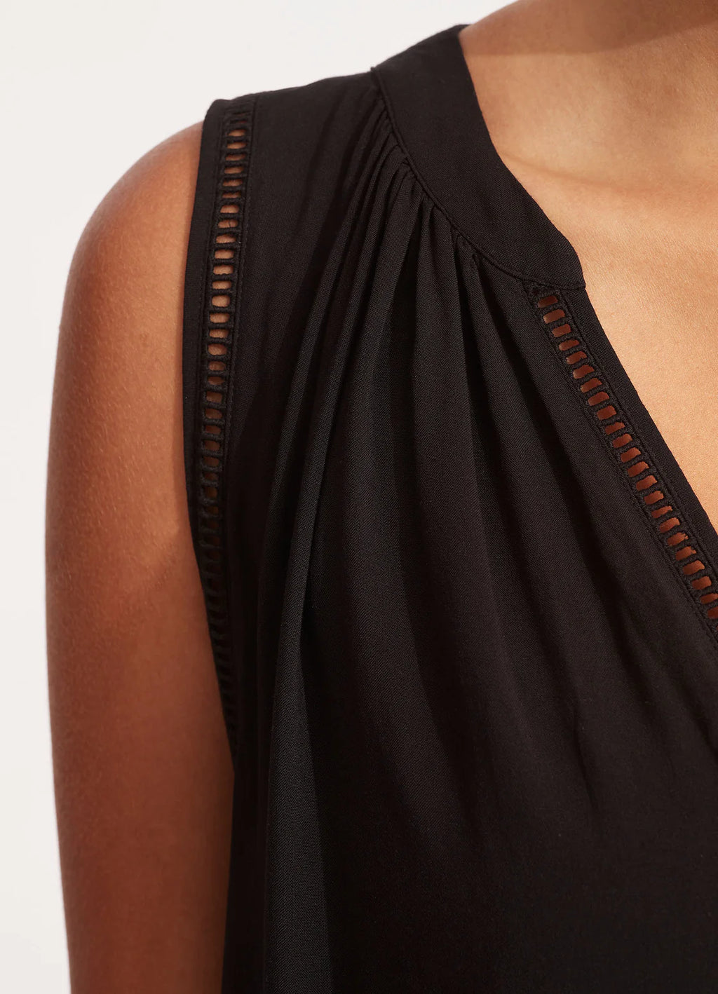 Seafolly Ladder Detail Dress - Black