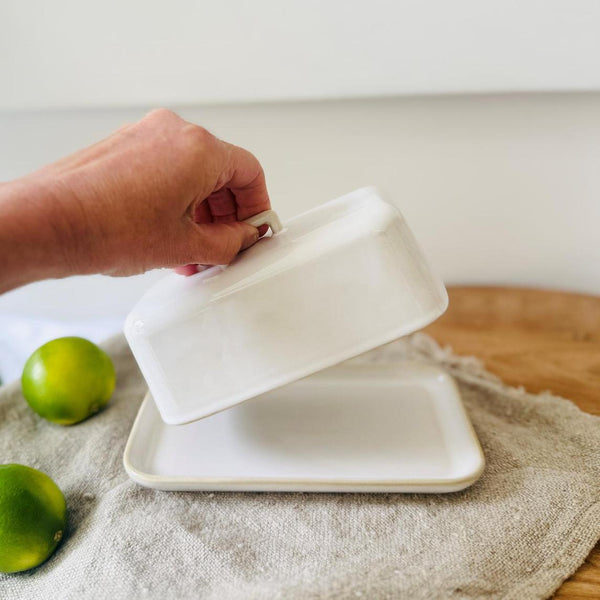 Mediterranean Markets Alba Butter Dish