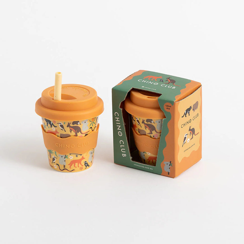Chino Club Aussie Animal Babychino Cups (4oz)