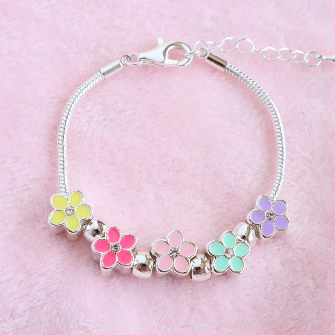 Lauren Hinkley Petite Fleur Bouquet Charm Bracelet