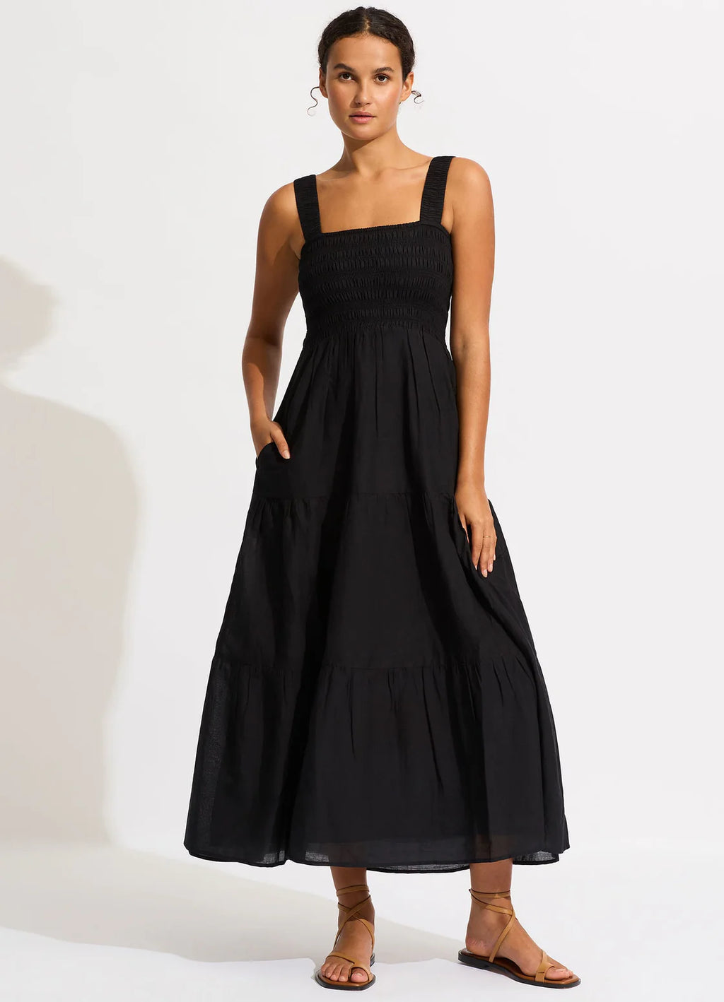 Seafolly Faithful Midi - Black