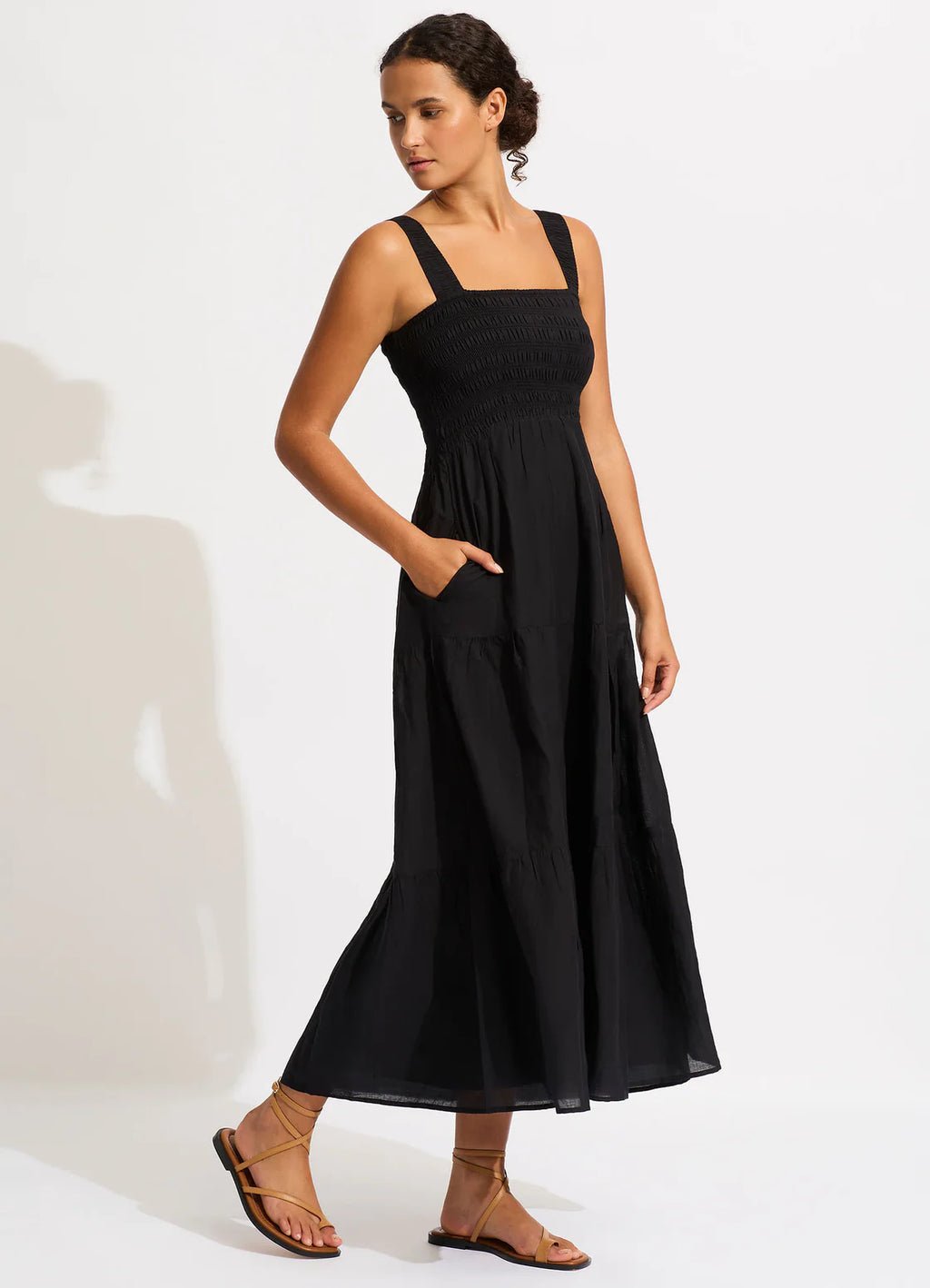 Seafolly Faithful Midi - Black