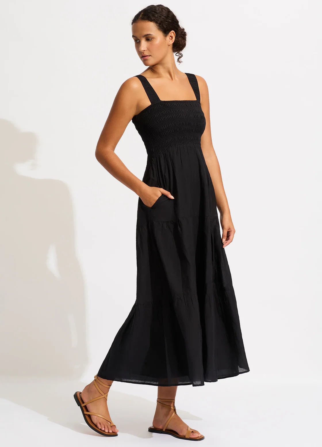 Seafolly Faithful Midi - Black