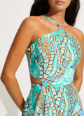Seafolly- La Mer Cut Out Maxi Dress