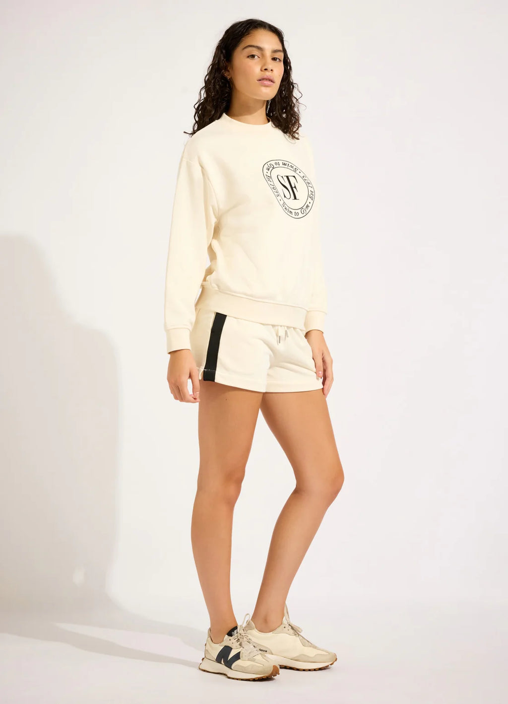 Seafolly Heritage Shorts - Ecru