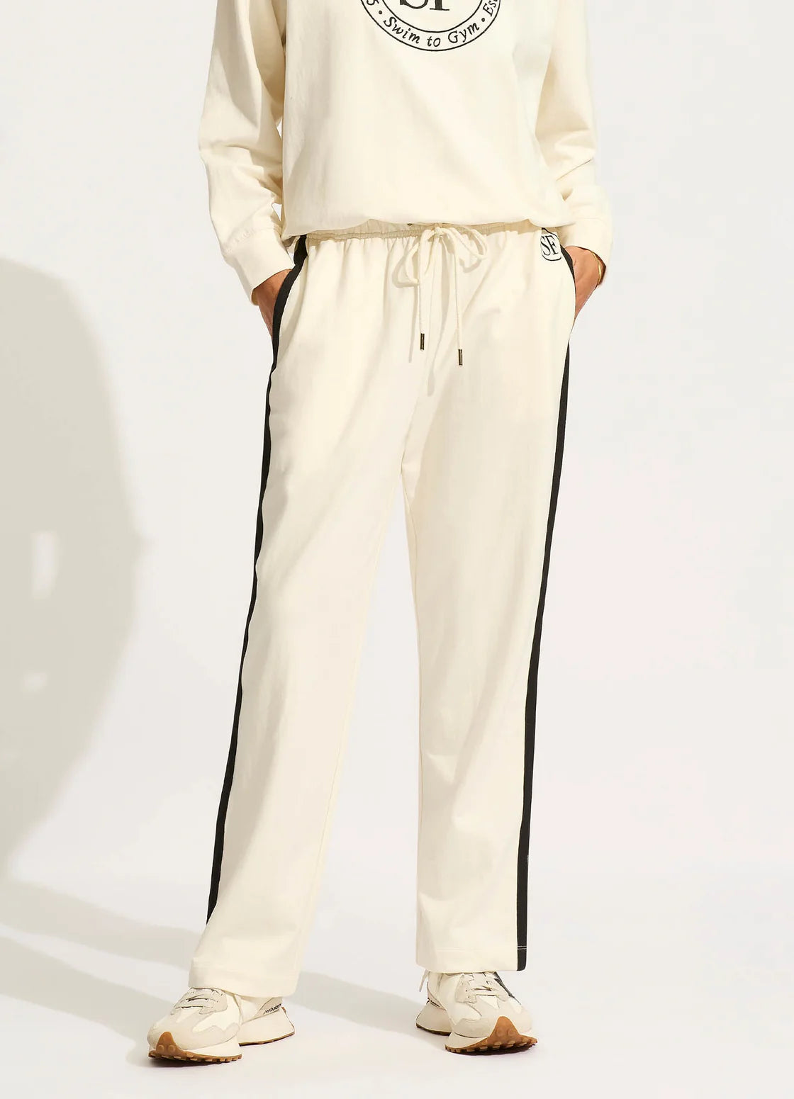 Seafolly Heritage Sweat Pants - Ecru