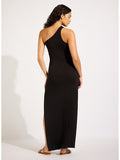 Seafolly-Jersey Rib One Shoulder Dress
