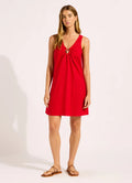 Seafolly Palermo Keyhole Front Mini Dress
