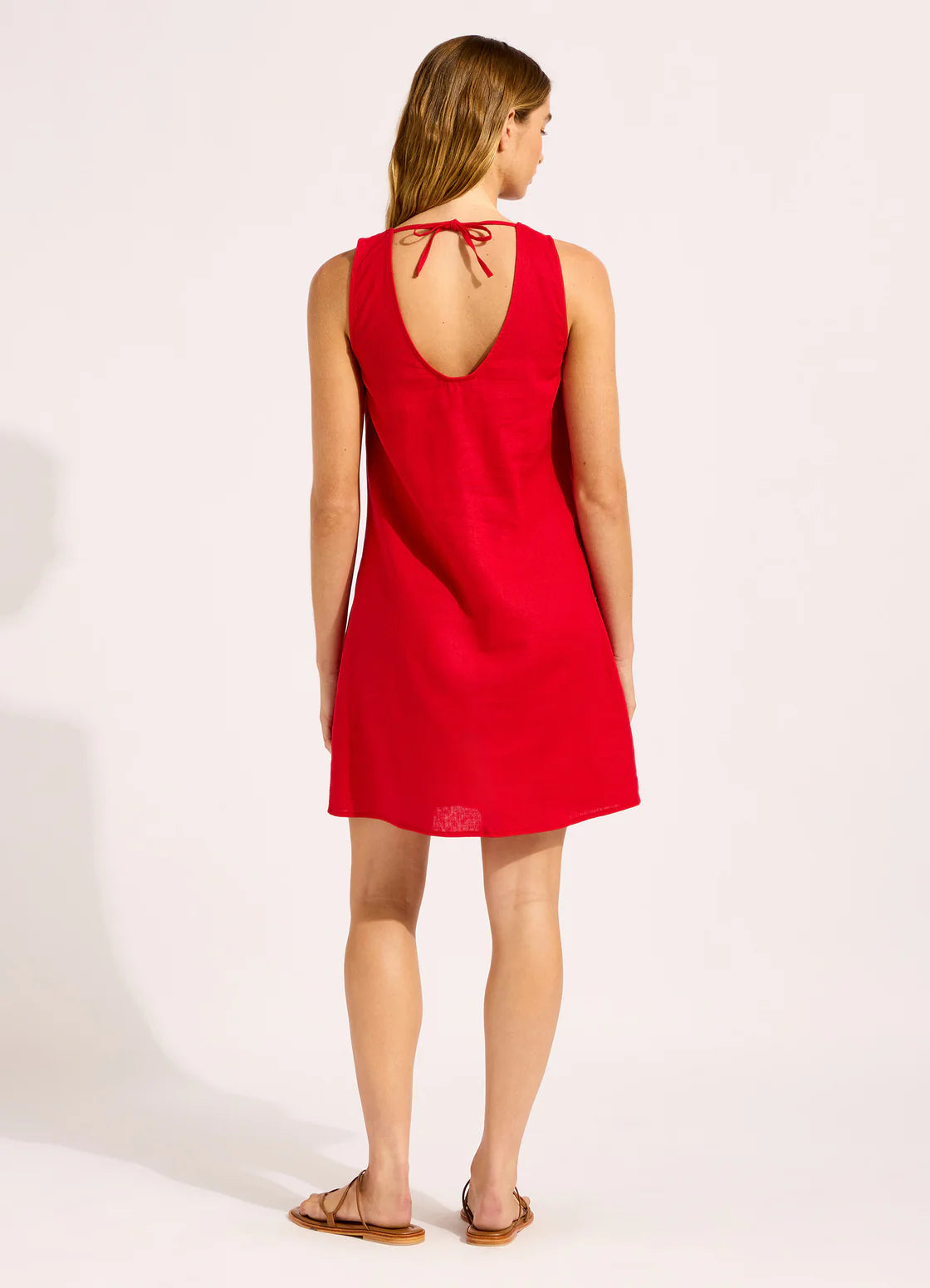 Seafolly Palermo Keyhole Front Mini Dress