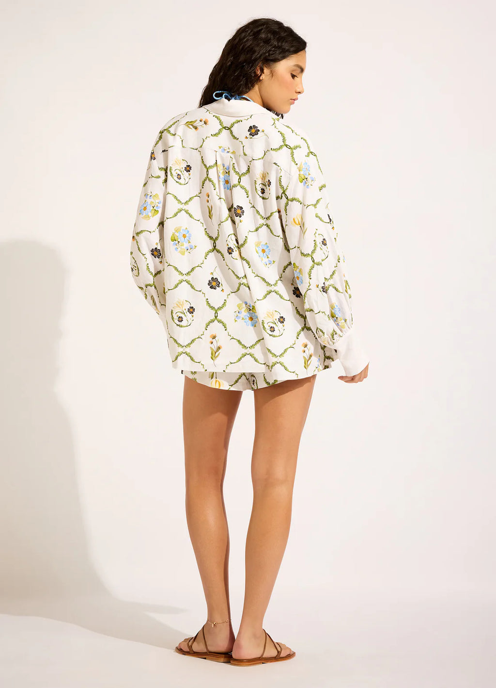 Seafolly Modern Romance Bishop Sleeve Shirt