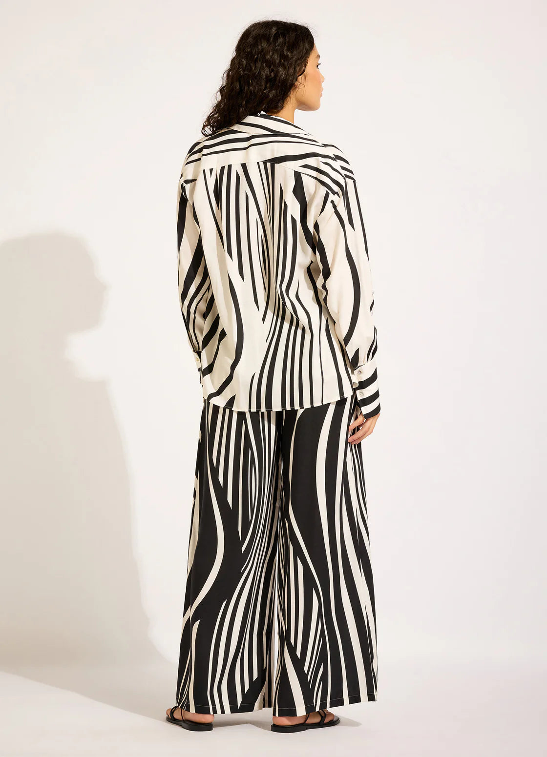 Seafolly Coastline Drawcord Wide Leg Pant